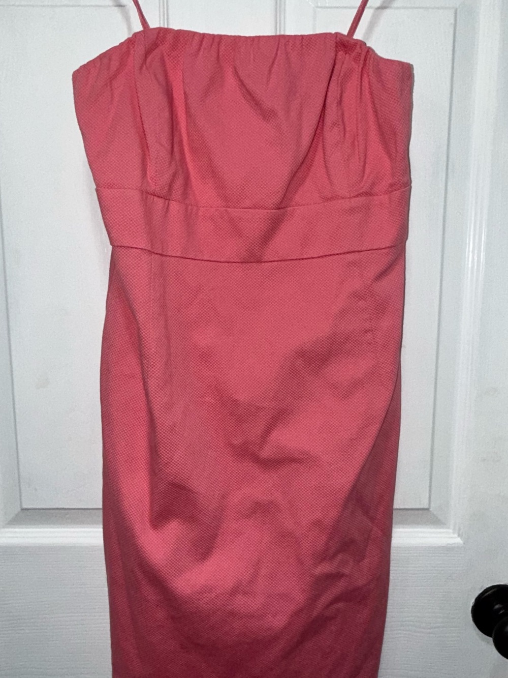 Vineyard Vines Pink Strapless Sheath Dress